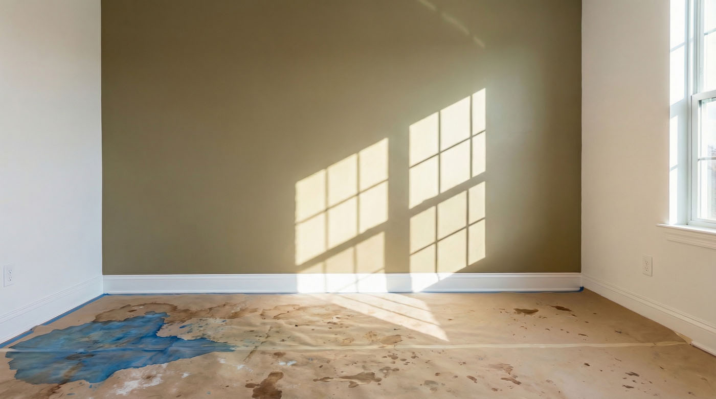 Pis lluminós a Barcelona amb parets pintades amb pintura natural